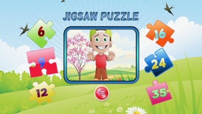 Emulate iPhone app jigsaw boy puzzle learning games for kids 4 yr old using MyAndroid