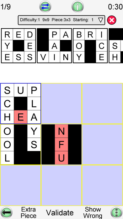 Emulate iPhone app Jigsaw Crossword using MyAndroid Emulate iPhone app Jigsaw Crossword using MyAndroid