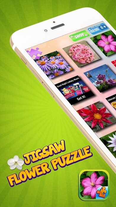 Emulate iPhone app Jigsaw Flower Puzzle – Play Spring Blossom Puzzling Game and Unscramble Floral Pic.s using MyAndroid Emulate iPhone app Jigsaw Flower Puzzle – Play Spring Blossom Puzzling Game and Unscramble Floral Pic.s using MyAndroid