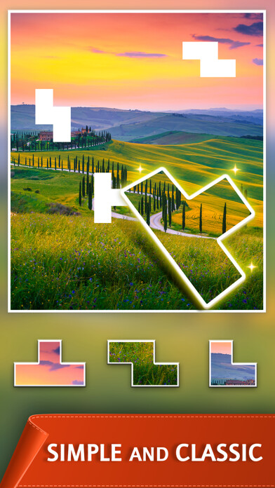 Emulate iPhone app Jigsaw Journey - puzzle world using MyAndroid
