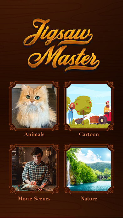 Emulate iPhone app Jigsaw Master: Puzzle using MyAndroid Emulate iPhone app Jigsaw Master: Puzzle using MyAndroid