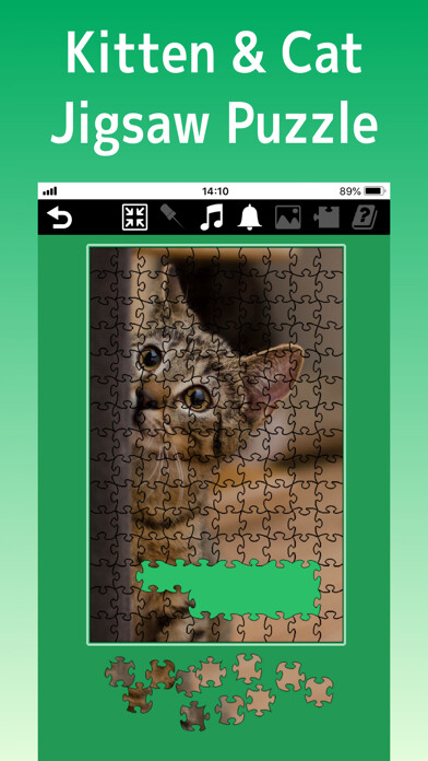 Emulate iPhone app Jigsaw Nyanko using MyAndroid
