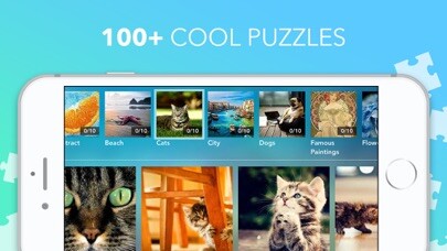Emulate iPhone app Jigsaw Puzzle - Brain Games using MyAndroid