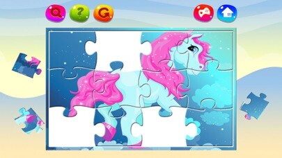 Emulate iPhone app Jigsaw Puzzle Cartoon Picture using MyAndroid Emulate iPhone app Jigsaw Puzzle Cartoon Picture using MyAndroid
