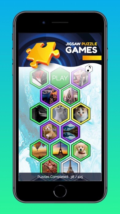 Emulate iPhone app Jigsaw Puzzle Games Fun HD using MyAndroid