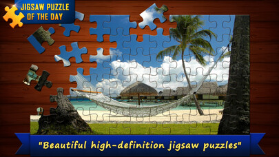 Emulate iPhone app Jigsaw Puzzle Of The Day using MyAndroid