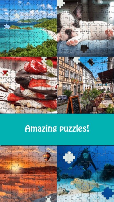 Emulate iPhone app Jigsaw Puzzle Paradise using MyAndroid