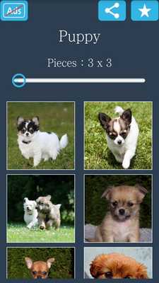 Emulate Android APK Jigsaw Puzzle: Puppy Emulate Android APK Jigsaw Puzzle: Puppy