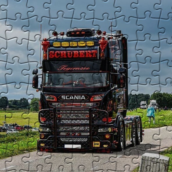 Run android online APK Jigsaw puzzle Scania Trucks from MyAndroid or emulate Jigsaw puzzle Scania Trucks using MyAndroid