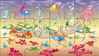 Emulate iPhone app jigsaw puzzles for kids-learning using MyAndroid