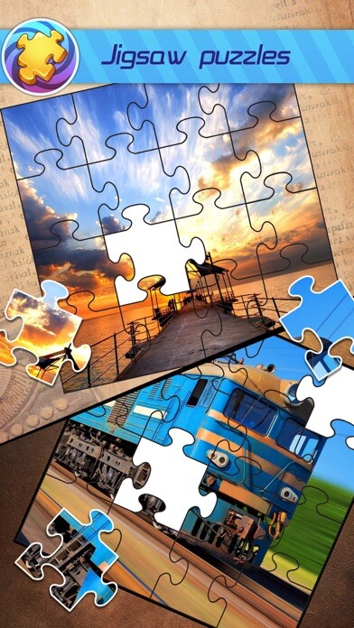 Emulate iPhone app Jigsaw Puzzles Joyo - the best free classic jigsaw game using MyAndroid