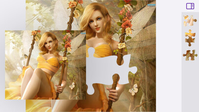 Emulate iPhone app Jigsaw Puzzles Mysterious Girl using MyAndroid Emulate iPhone app Jigsaw Puzzles Mysterious Girl using MyAndroid