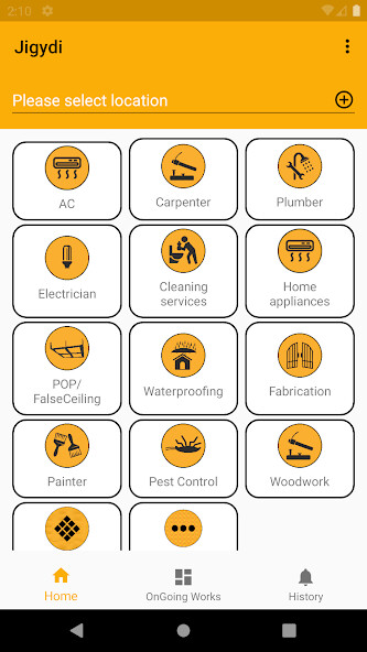 Run android online APK Jigydi - Home Services from MyAndroid or emulate Jigydi - Home Services using MyAndroid Run android online APK Jigydi - Home Services from MyAndroid or emulate Jigydi - Home Services using MyAndroid