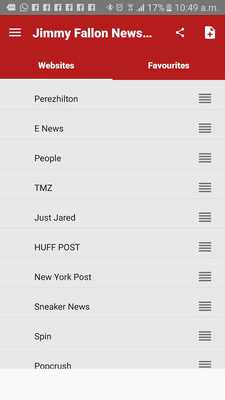 Emulate Android APK Jimmy Fallon News  Gossips