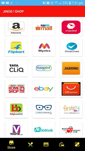 Run android online APK Jinog App - All in one Shop, Food, Travel & More.. from MyAndroid or emulate Jinog App - All in one Shop, Food, Travel & More.. using MyAndroid