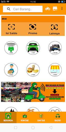 Run android online APK JINTO JEK from MyAndroid or emulate JINTO JEK using MyAndroid