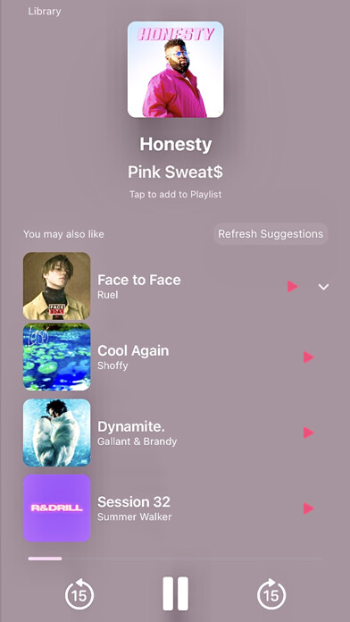 Emulate iPhone app Jinx - Music Recommendations using MyAndroid Emulate iPhone app Jinx - Music Recommendations using MyAndroid