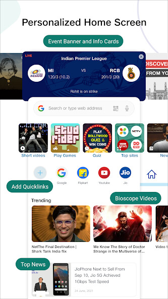 Run android online APK JioPages: Secure VPN browser from MyAndroid or emulate JioPages: Secure VPN browser using MyAndroid