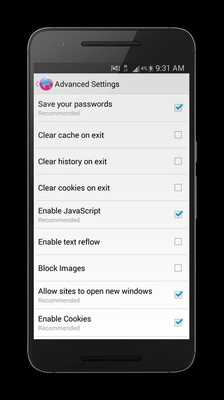 Emulate Android APK Jio Web Browser