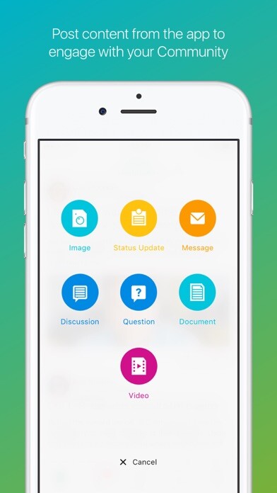 Emulate iPhone app Jive Daily: Intranet on the go using MyAndroid