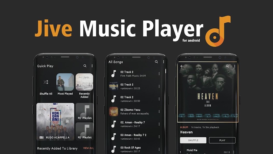 Run android online APK Jive Music Player - Mp3 Player, Audio Player from MyAndroid or emulate Jive Music Player - Mp3 Player, Audio Player using MyAndroid