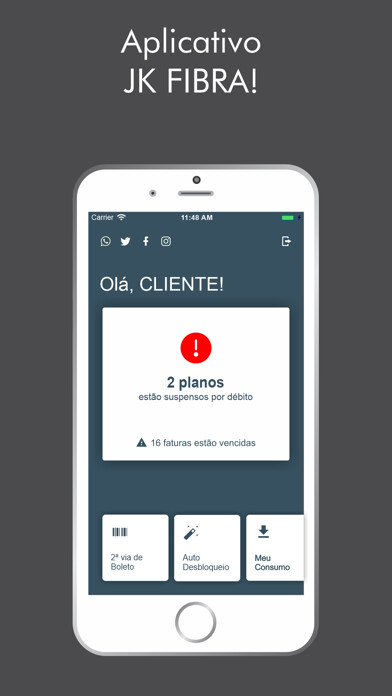 Emulate iPhone app JK FIBRA using MyAndroid