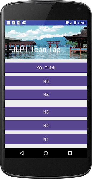 Run android online APK JLPT N3 - Luy?n Thi N3 from MyAndroid or emulate JLPT N3 - Luy?n Thi N3 using MyAndroid Run android online APK JLPT N3 - Luy?n Thi N3 from MyAndroid or emulate JLPT N3 - Luy?n Thi N3 using MyAndroid