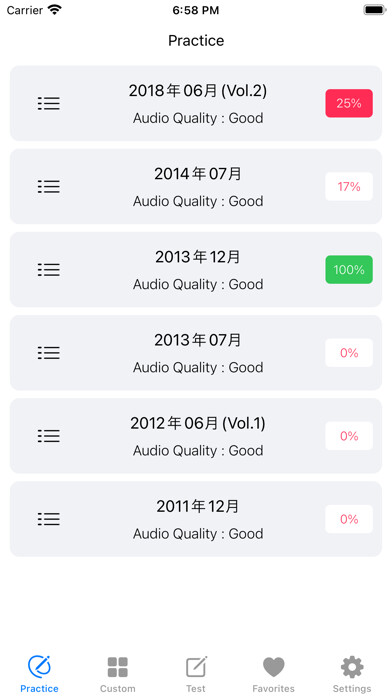 Emulate iPhone app JLPT N4 Listening Practice PRO using MyAndroid Emulate iPhone app JLPT N4 Listening Practice PRO using MyAndroid