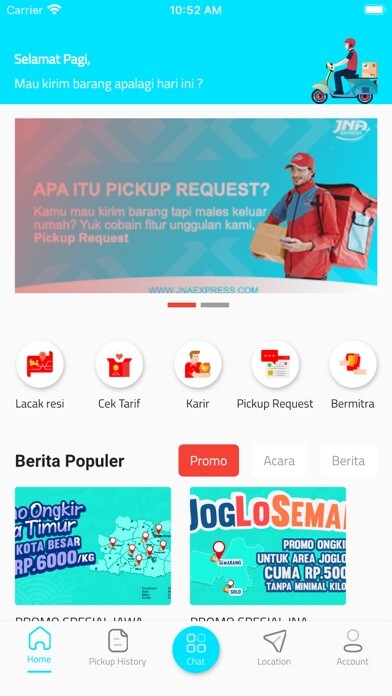 Emulate iPhone app JNA Express using MyAndroid Emulate iPhone app JNA Express using MyAndroid