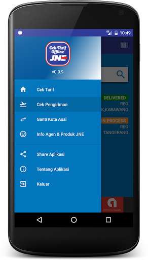 Run android online APK JNE TARIF OFFLINE from MyAndroid or emulate JNE TARIF OFFLINE using MyAndroid Run android online APK JNE TARIF OFFLINE from MyAndroid or emulate JNE TARIF OFFLINE using MyAndroid
