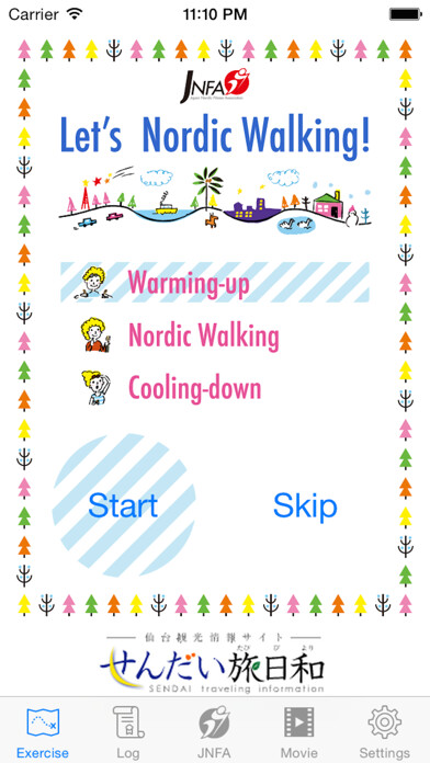 Emulate iPhone app JNFA NW (Nordic walking) using MyAndroid Emulate iPhone app JNFA NW (Nordic walking) using MyAndroid
