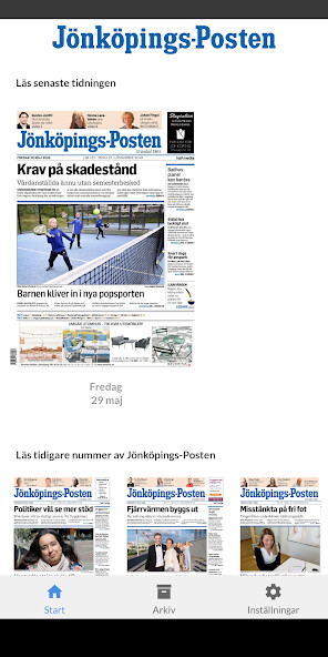 Run android online APK Jnkpings-Posten e-tidning from MyAndroid or emulate Jnkpings-Posten e-tidning using MyAndroid
