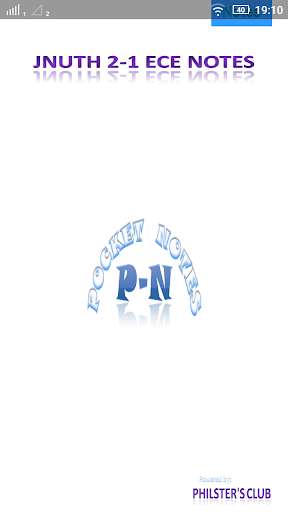 Emulate Android APK jntuh ece 2-1 notes