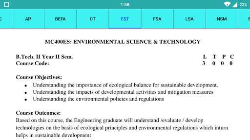 Run android online APK JNTUH Syllabus  R16 from MyAndroid or emulate JNTUH Syllabus  R16 using MyAndroid