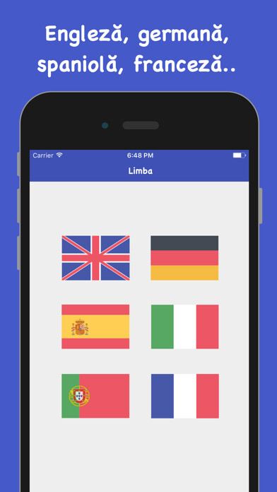 Emulate iPhone app Joacă Vocabular - engleză using MyAndroid