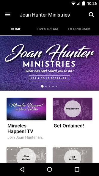 Emulate iPhone app Joan Hunter using MyAndroid Emulate iPhone app Joan Hunter using MyAndroid