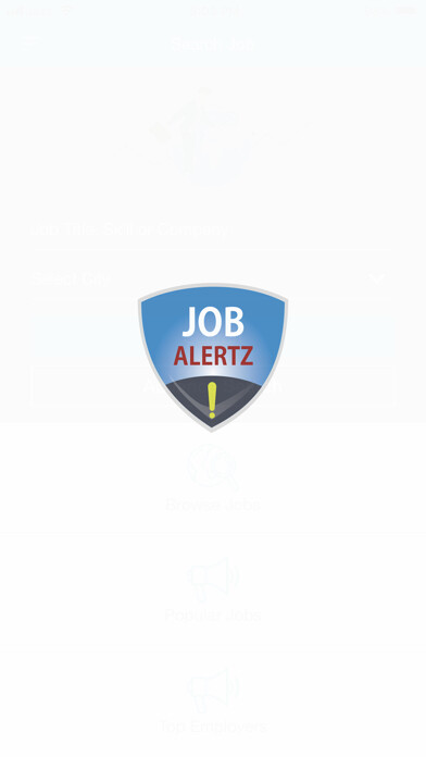 Emulate iPhone app JobAlertz using MyAndroid