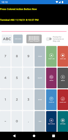 Emulate iPhone app JobBOSS² Data Collection using MyAndroid Emulate iPhone app JobBOSS² Data Collection using MyAndroid