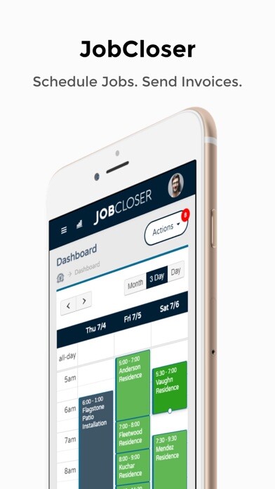 Emulate iPhone app JobCloser using MyAndroid
