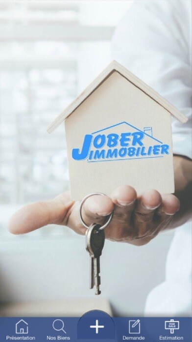 Emulate iPhone app Jober Immobilier using MyAndroid