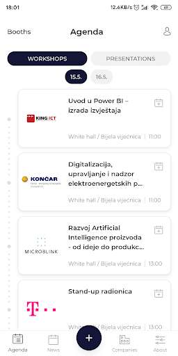 Emulate Android APK Job Fair Zagreb