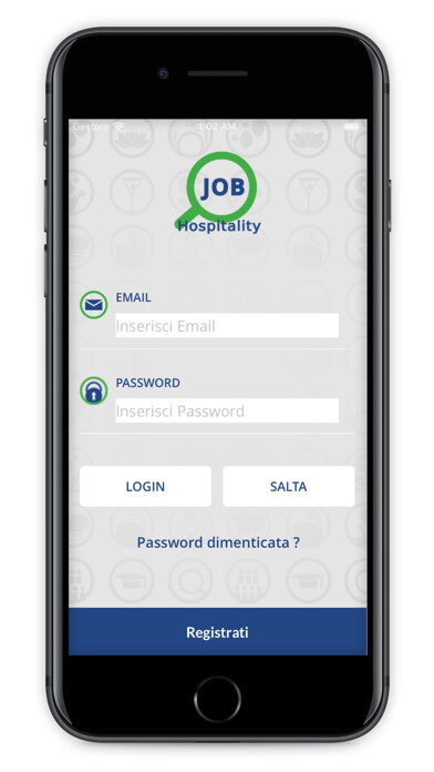 Emulate iPhone app Job Hospitality using MyAndroid