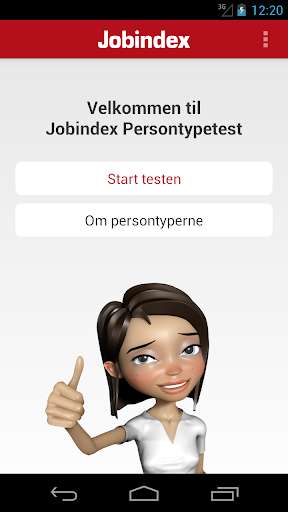 Run android online APK Jobindex Persontypetest from MyAndroid or emulate Jobindex Persontypetest using MyAndroid