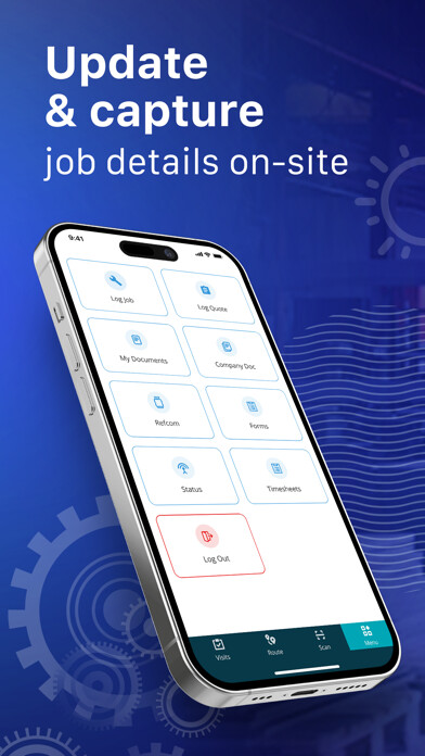 Emulate iPhone app Joblogic using MyAndroid