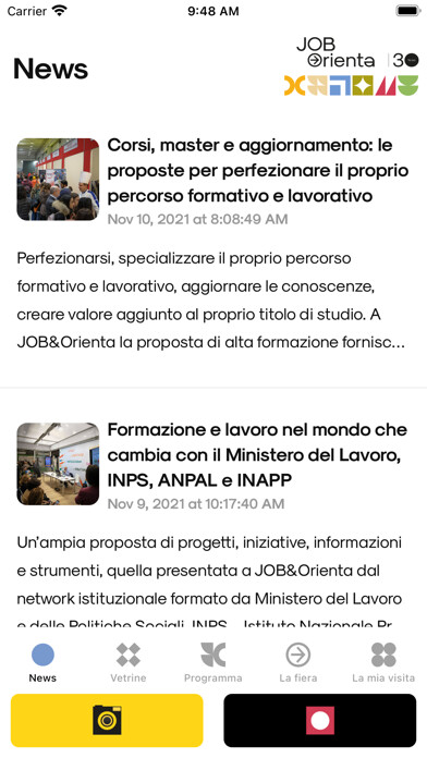 Emulate iPhone app JOB&Orienta using MyAndroid Emulate iPhone app JOB&Orienta using MyAndroid