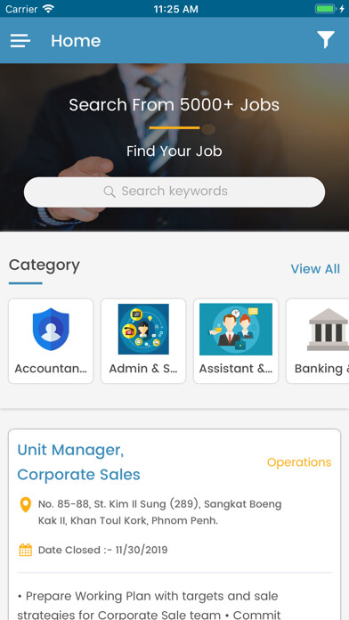 Emulate iPhone app Jobpending using MyAndroid
