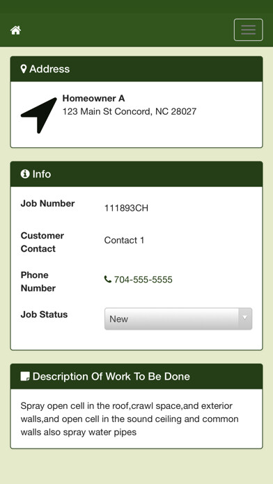 Emulate iPhone app JobPro Tech Entry using MyAndroid