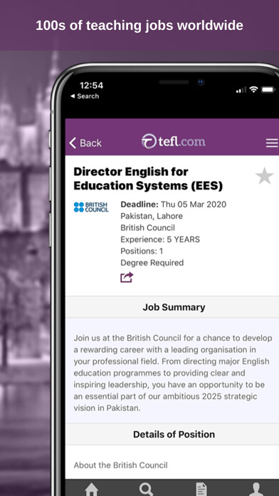 Emulate iPhone app Job Search TEFL.com using MyAndroid Emulate iPhone app Job Search TEFL.com using MyAndroid