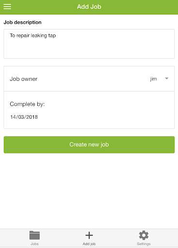 Run android online APK Jobsheet Mobile from MyAndroid or emulate Jobsheet Mobile using MyAndroid