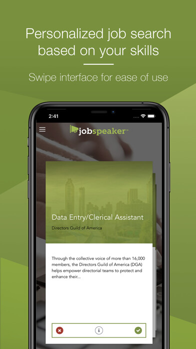 Emulate iPhone app Jobspeaker using MyAndroid